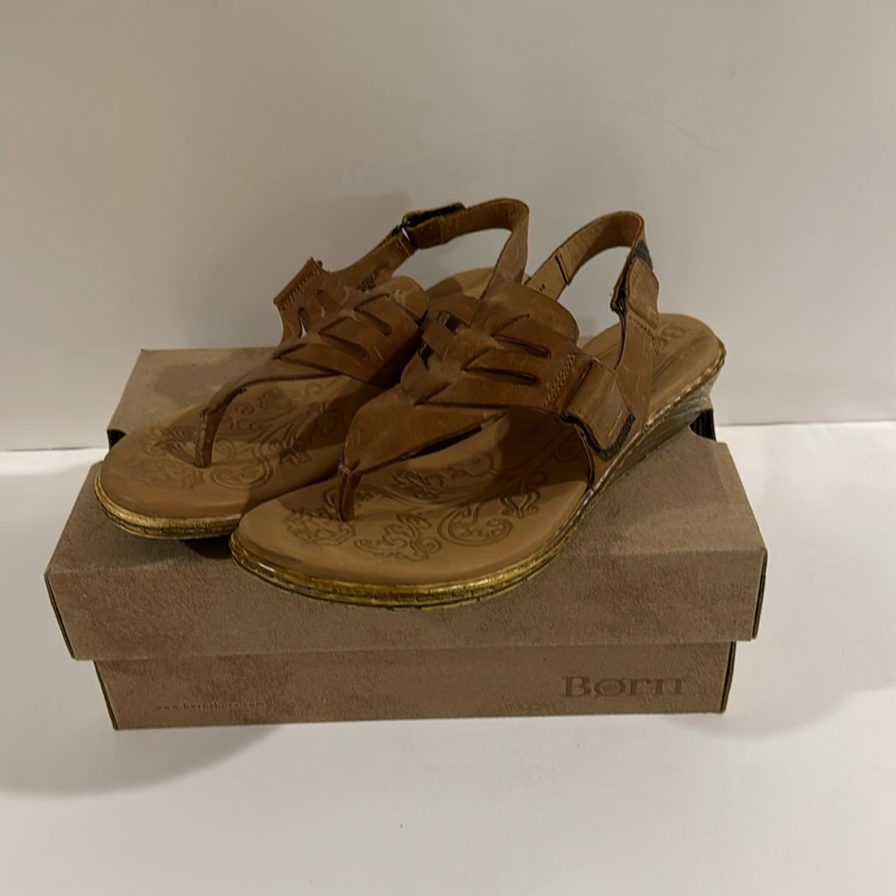 Born Brown Sandals